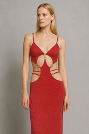 Sexy Hollow-out Camisole Backless Dress