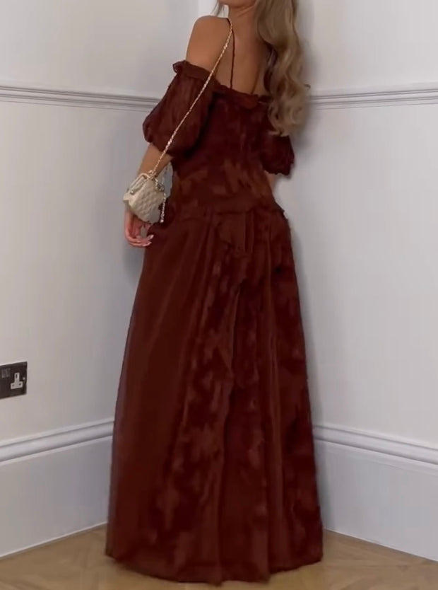 Sexy Spaghetti-Strap Floral Print Dress
