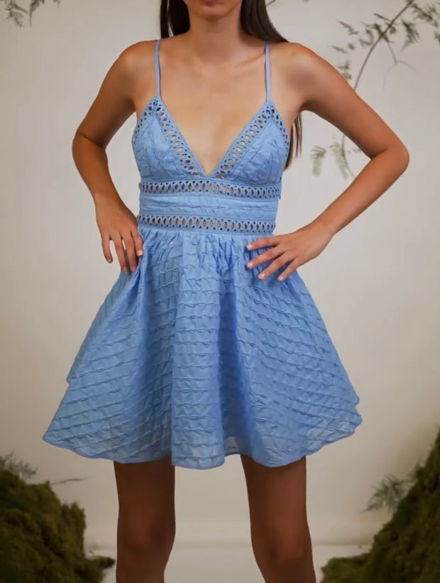 Elegant Sling Deep V Pleated Jumpsuit Skirt