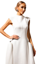 Paca Choker Sleeveless Maxi Dress