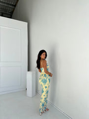 Sleeveless Floral Maxi Dress