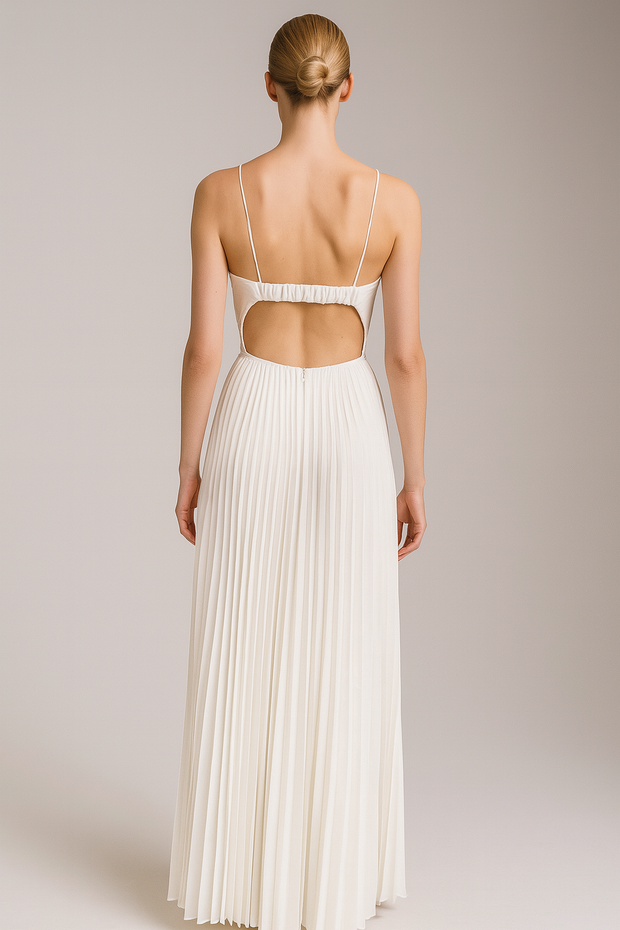 Pleated Large Swing Party Dress Temperament Dress