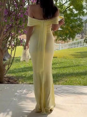 Tube Top off-Shoulder Dress