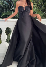 Fashion Graceful Bow Chest-Wrapped Waist-Wrapped Hip-Wrapped Dress