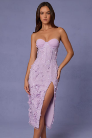 Sexy Tube Top Bead Version Tied Dress