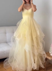 Fashion Suspenders Mesh Backless Sexy Dress
