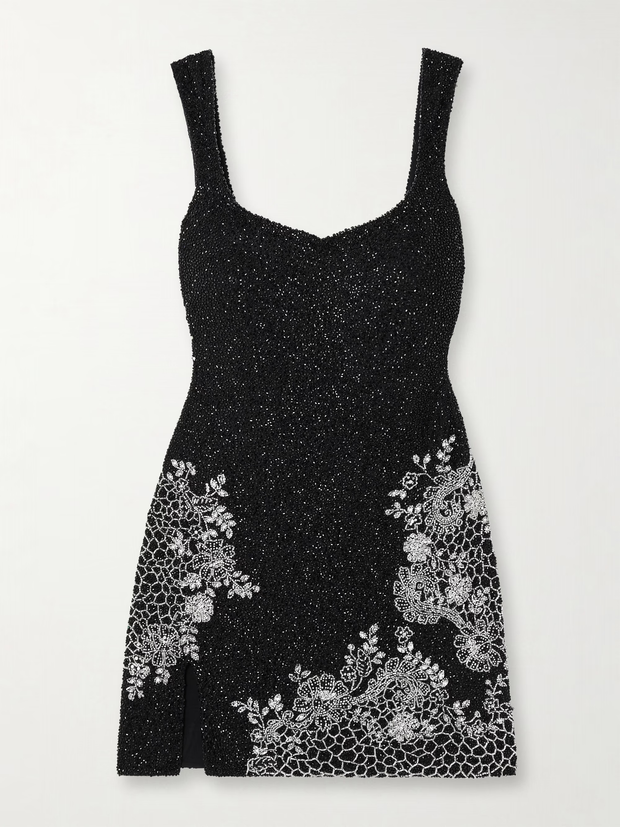 Sexy Sling 3D Printing Shiny Dress