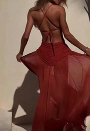 Hollow Metal Decorative Sling Large Swing Dress