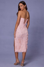 Sexy Tube Top Bead Version Tied Dress