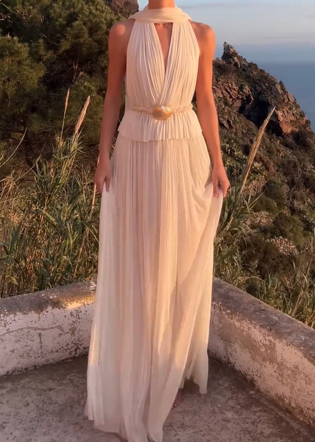 Sexy Slimming Slim-Fit Light Luxury Backless Dress