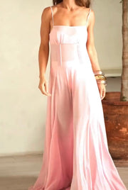 Sexy Sling Slim Fit Slightly See-through Dress