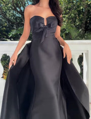 Fashion Graceful Bow Chest-Wrapped Waist-Wrapped Hip-Wrapped Dress