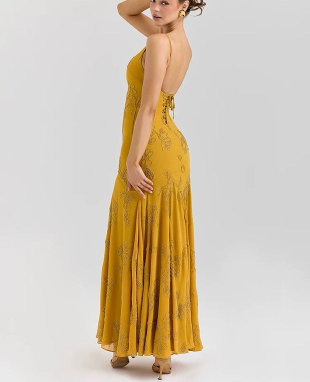 Sexy Strap Backless Temperament Dress