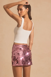 Sexy Sheath Sequin Skirt
