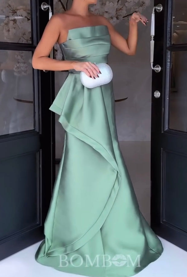 Fashion Sexy Tube Top Backless Slim Fit Dress