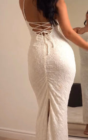Fashion Suspenders Sexy Lace Tube Top Dress