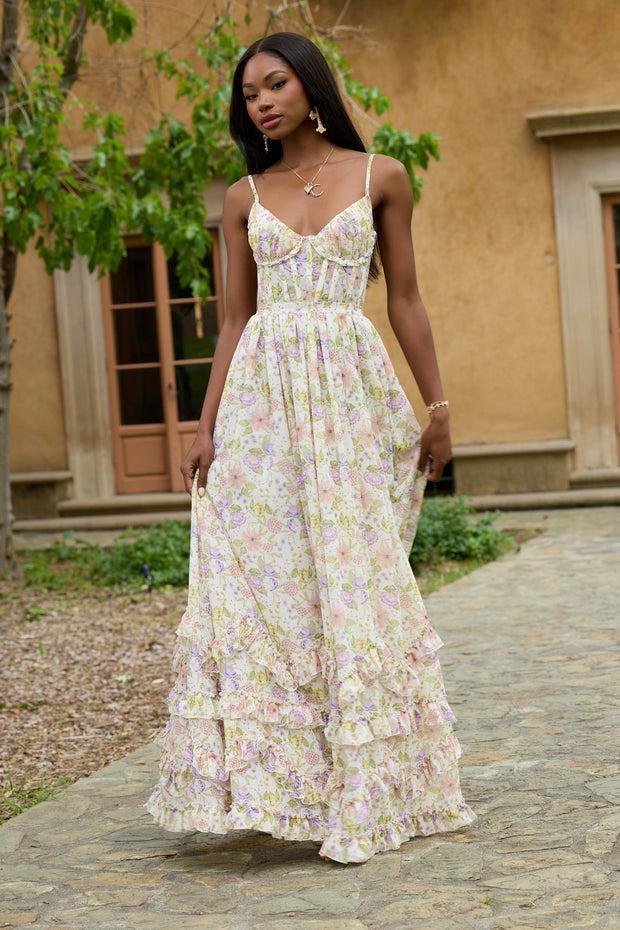 The Carmen Dress in Cordoba Print