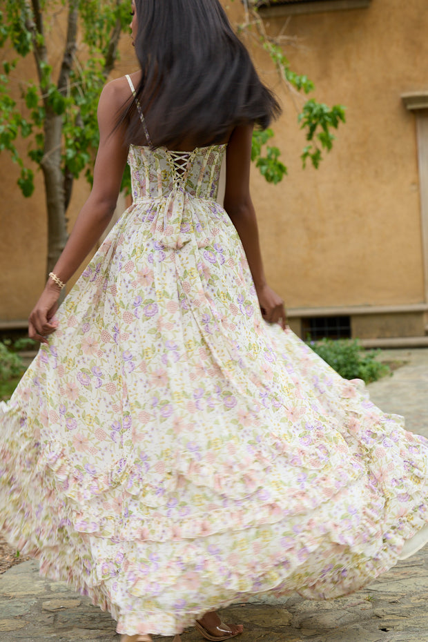 The Carmen Dress in Cordoba Print