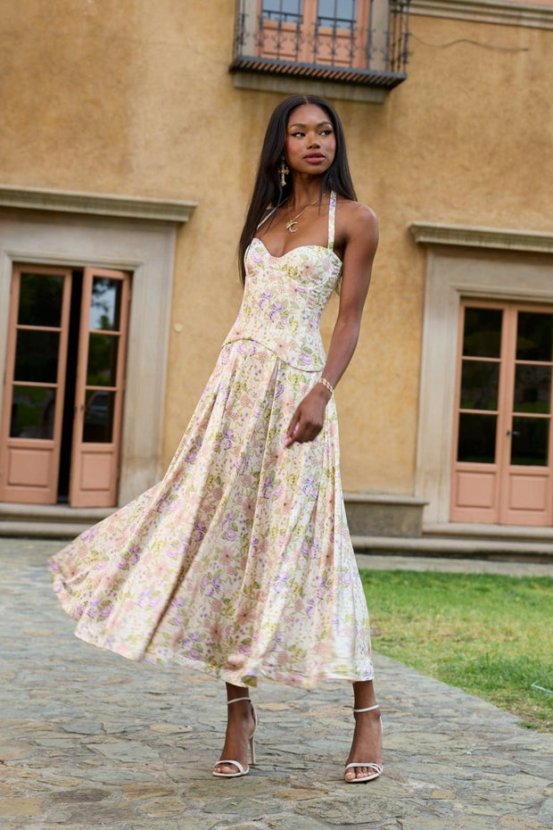 The Carrie Set in Cordoba Print