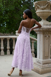 The Carolena Set in Lavender Fog Lace