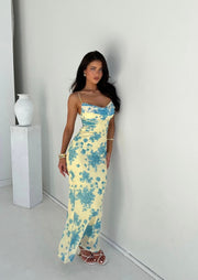 Sleeveless Floral Maxi Dress