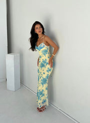 Sleeveless Floral Maxi Dress