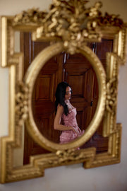 The Lily Dress in Pink Peony Print