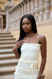 The Lily Dress in Transparent Yellow