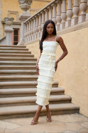 The Lily Dress in Transparent Yellow