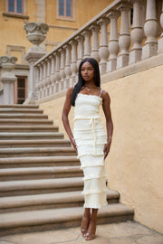 The Lily Dress in Transparent Yellow