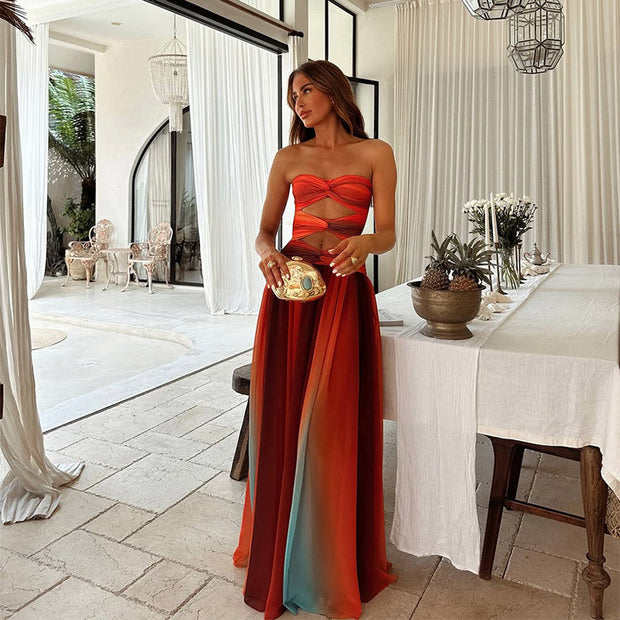 Strapless Maxi Dress