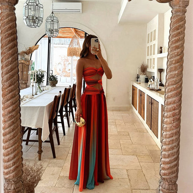 Strapless Maxi Dress