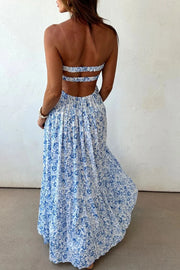 Sexy Bandeau One-Shoulder Hollow Loose Dress