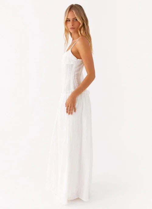 Sexy Sling Slightly Transparent Simple Dress