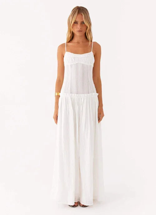 Sexy Sling Slightly Transparent Simple Dress