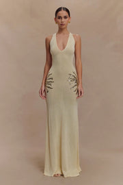 Sexy Sleeveless Halter Slim-Fit Sequined Dress