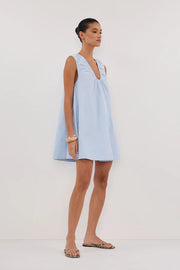 Casual Sleeveless Deep V Loose Solid Color Daily Jumpsuit Skirt