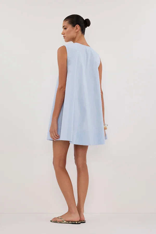 Casual Sleeveless Deep V Loose Solid Color Daily Jumpsuit Skirt