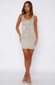 Sexy Sling U Territorial Sea Star Shining Mini Skirt