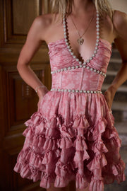 The Sophie Dress in Pink Peony Print