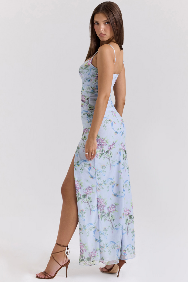 Sexy Sling Slim Floral Slimming Dress