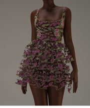 Fashion Personality Bead Vest Dress
