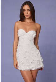 Sexy Sheath Flower Dress