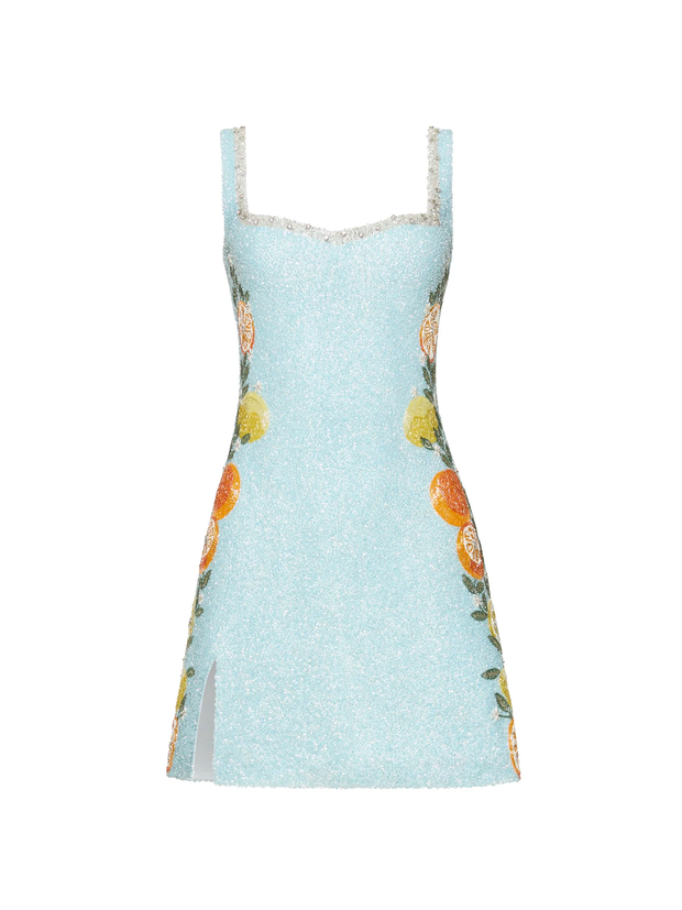 Fashion Personality Vest Diamond Dress
