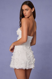Sexy Sheath Flower Dress