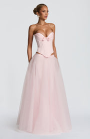 Ethel Maxi Skirt - Blush