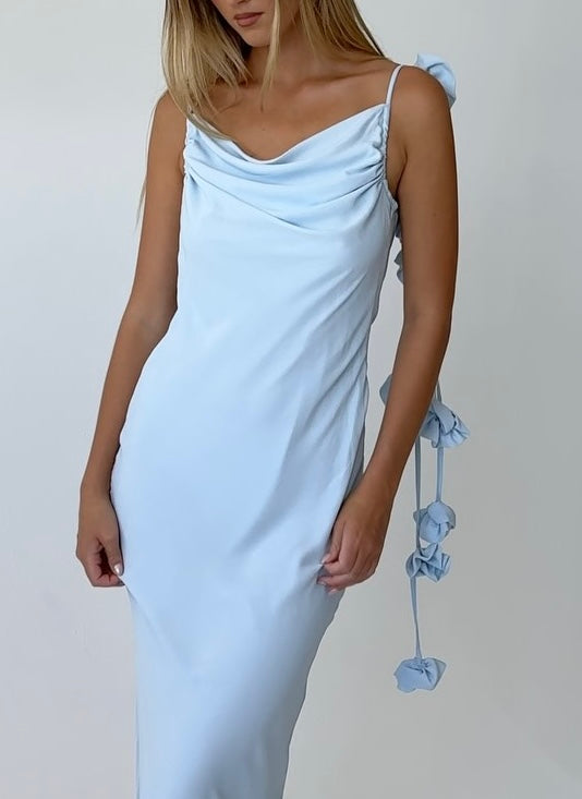 Temperament Camisole Satin Sexy Slim Fit Dress