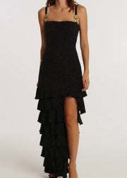 Elegant Sling Beads Cake Dress