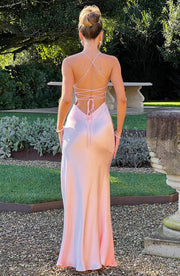 Satin Maxi Dress