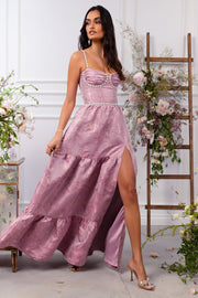 The Lucetta Dress in Orchid Haze Windsor